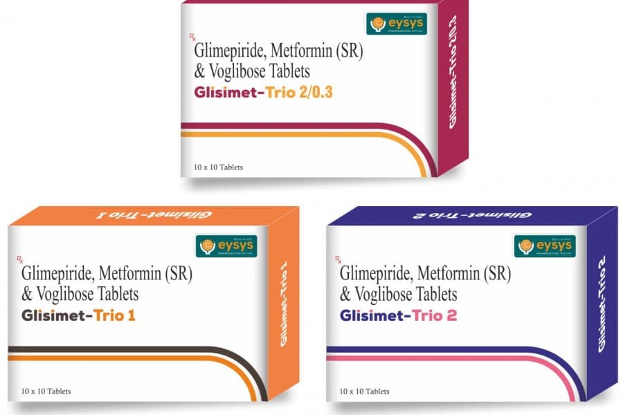 GLISIMET TRIO 2 TAB