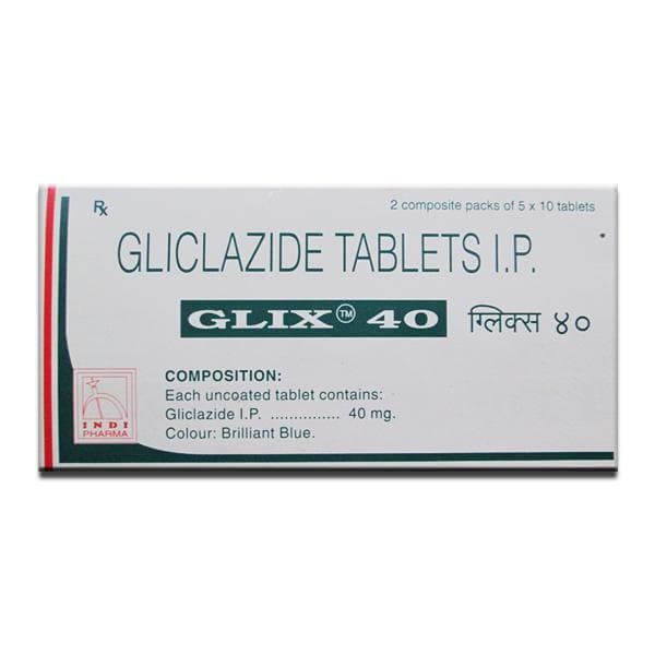 GLIX 40MG TAB