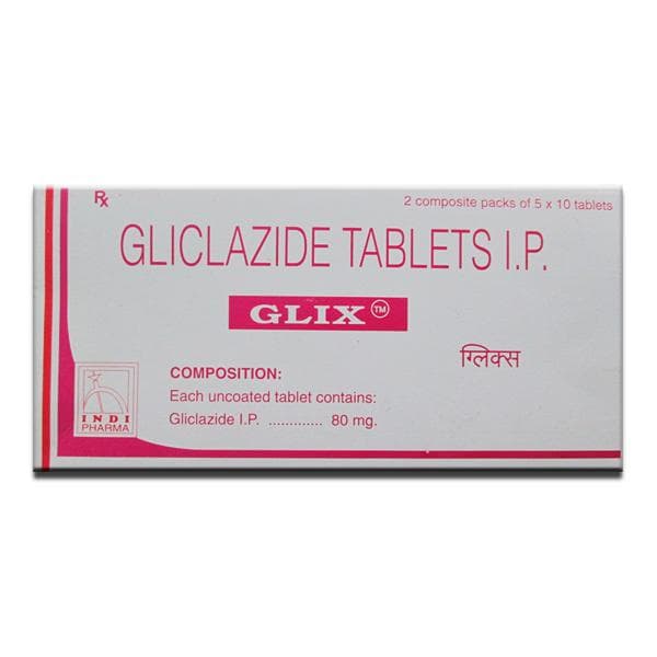 GLIX 80MG TAB