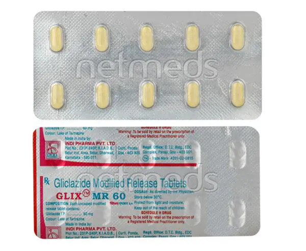 GLIX MR 60 TAB 10`S
