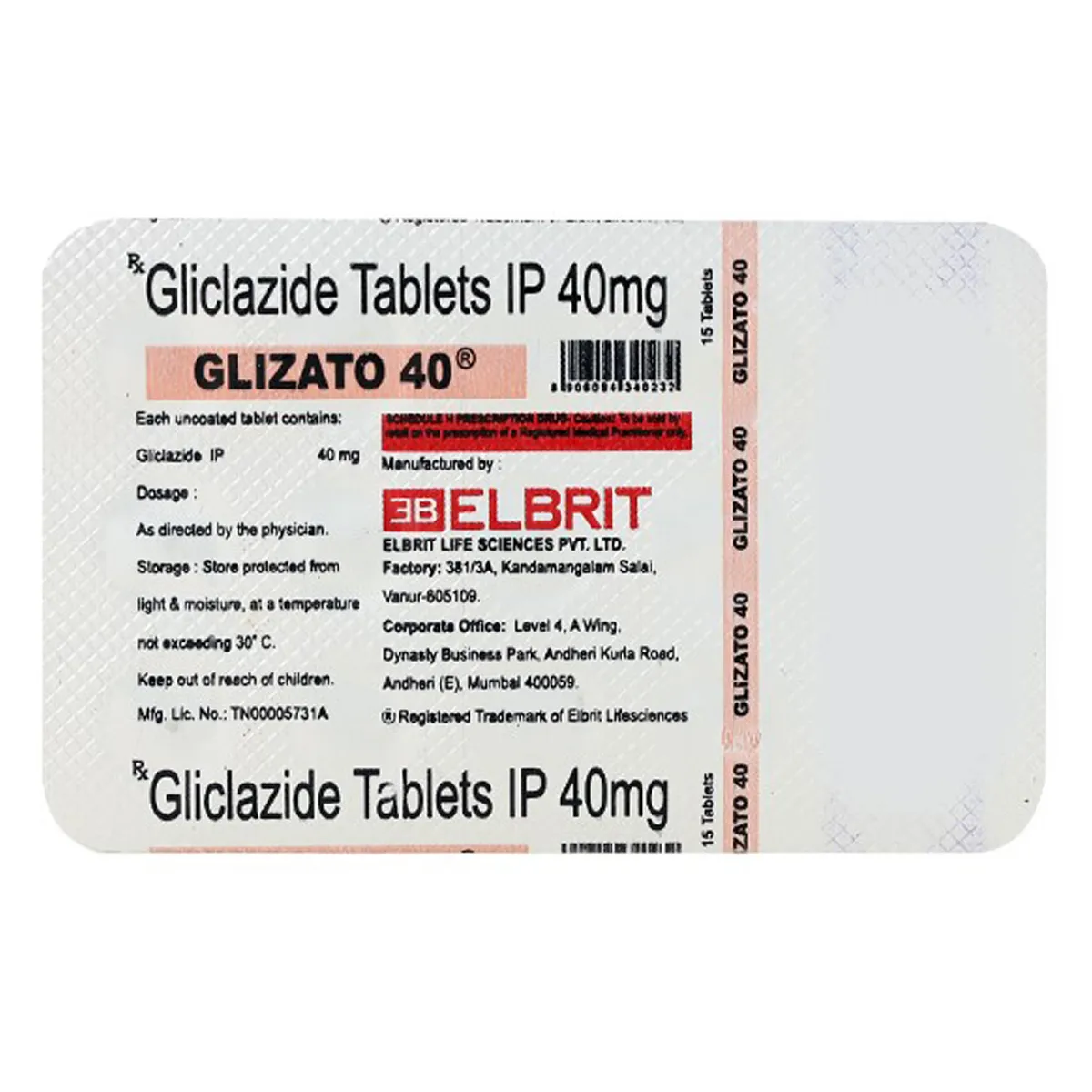 GLIZATO M 40
