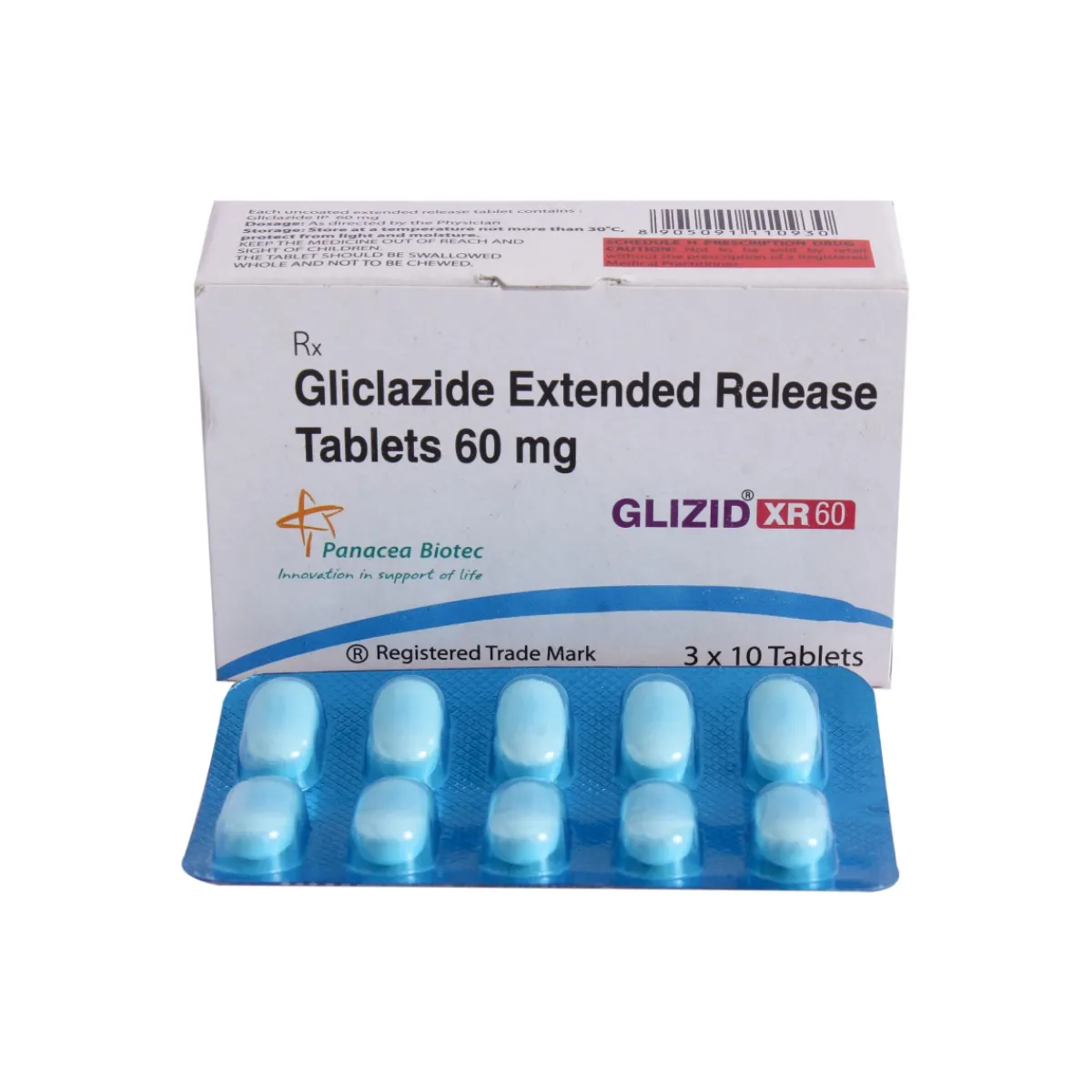 Glizid-D XR 60 Tab