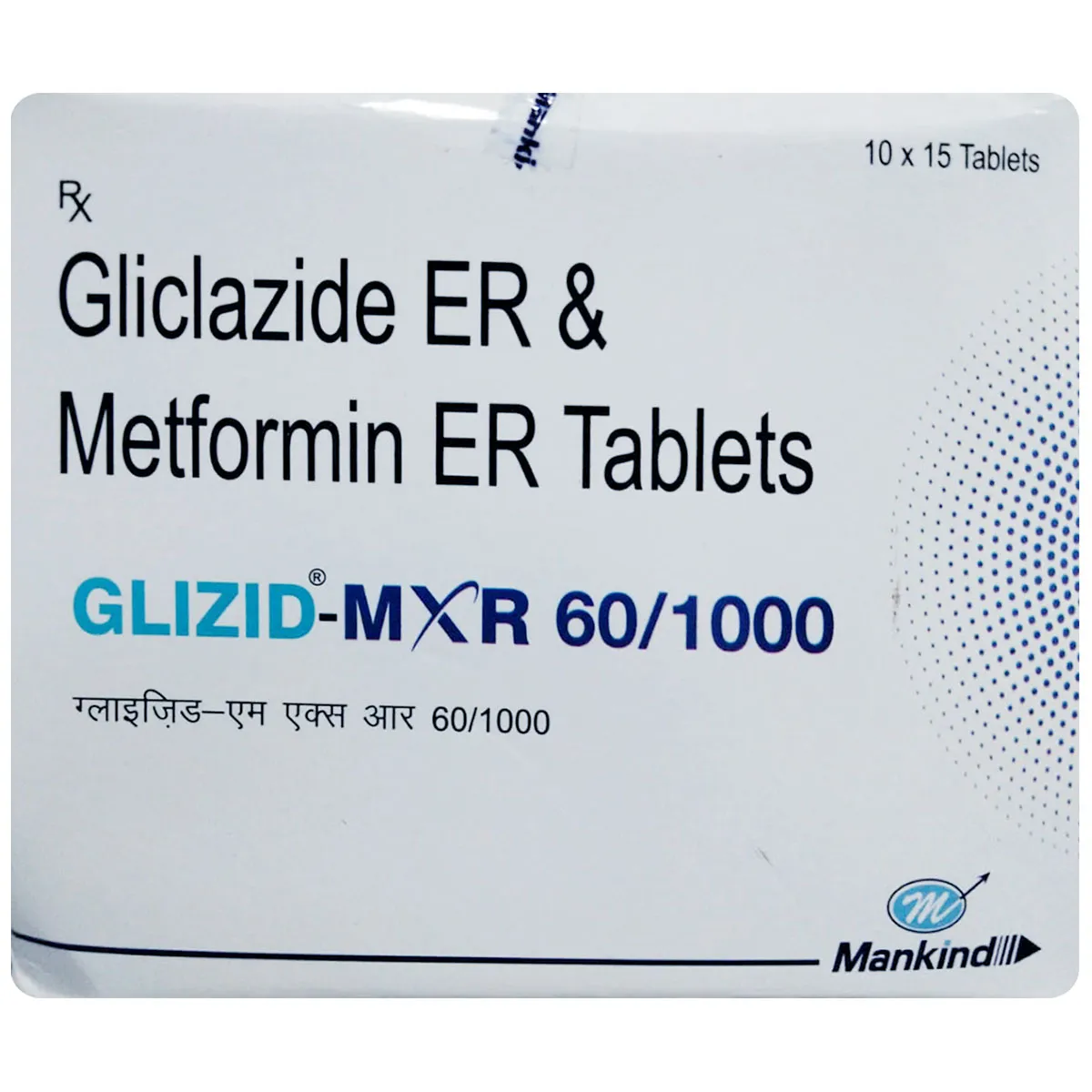 Glizid M XR 60/1000MG