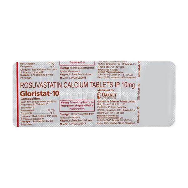GLORISTAT CV 10MG CAPS
