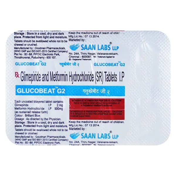 Glucobeat G2 Forte Tab