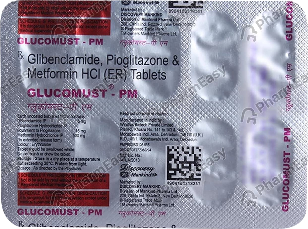GLUCOMUST-PM TAB