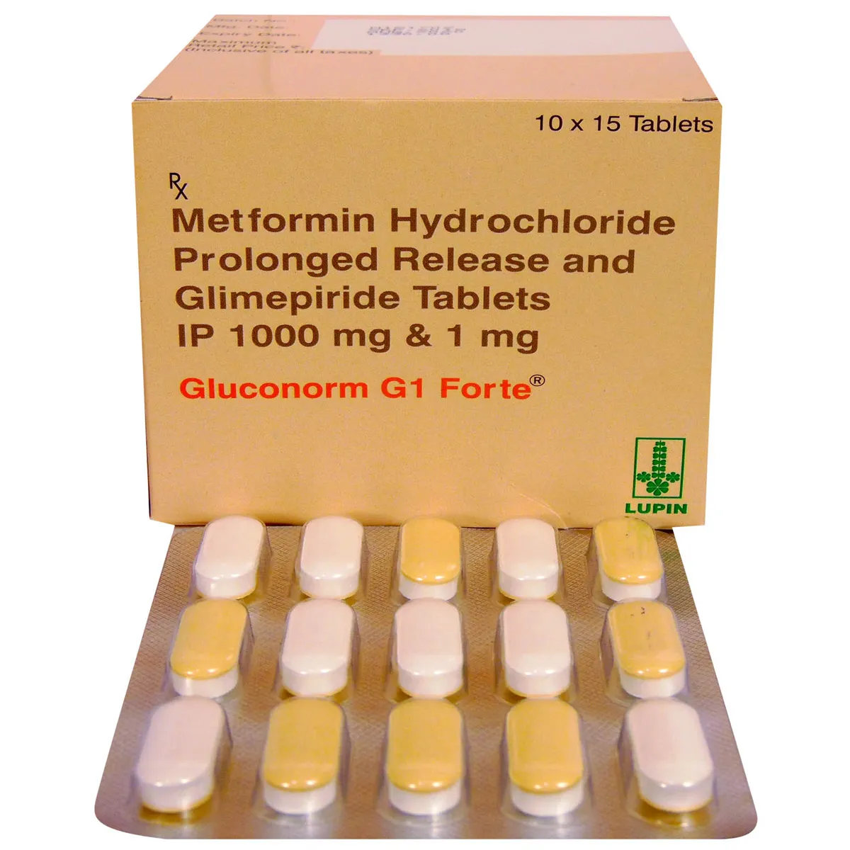 GLUCONORM G1 FORTE 15`S