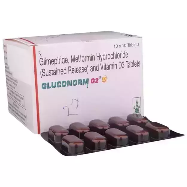 GLUCONORM G2D TAB