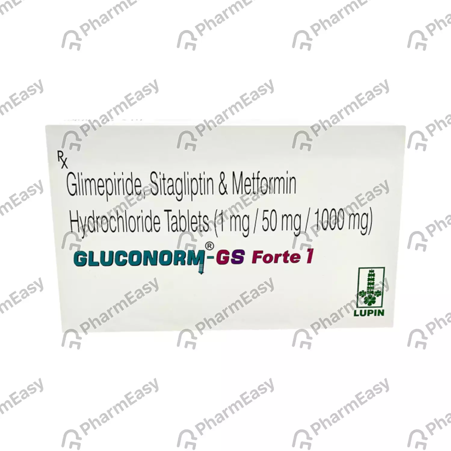 GLUCONORM GS FORTE 1 TAB