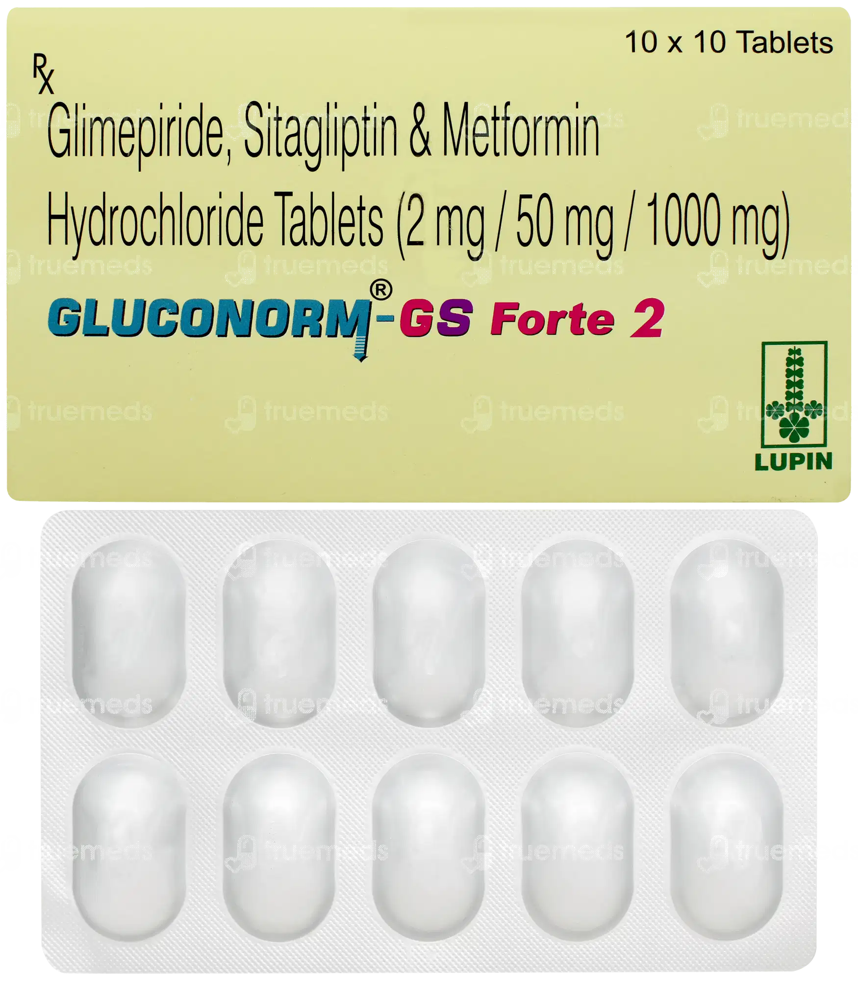 GLUCONORM GS FORTE 2 TAB