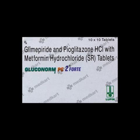 GLUCONORM PG 2 FORTE TAB*