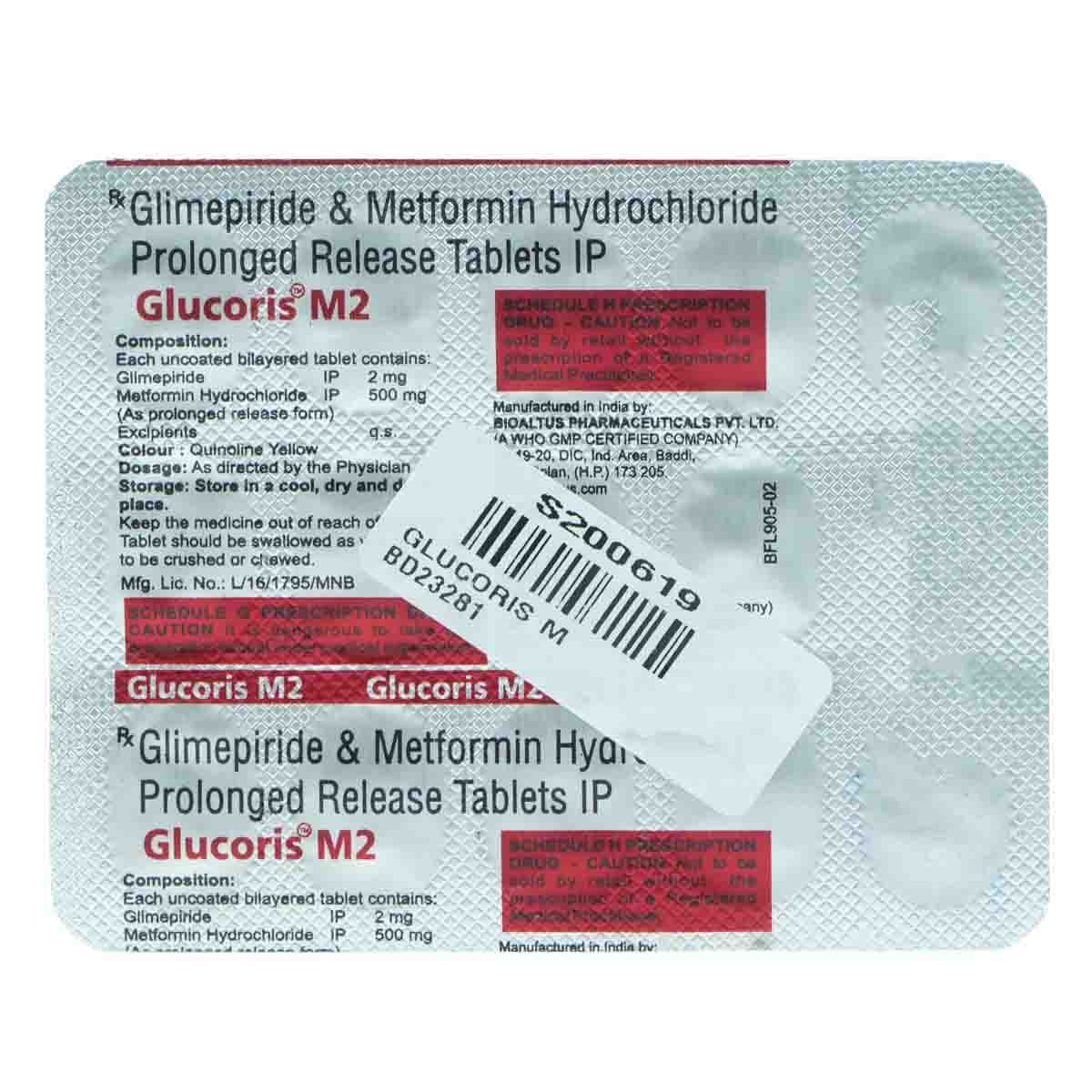 GLUCORIS - M2 TAB