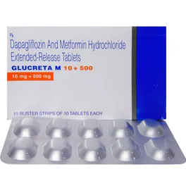 GLUCRETA GM 2/10/500 TAB