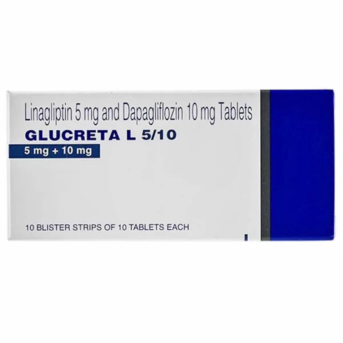GLUCRETA L 5/10 TAB