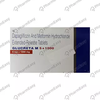 GLUCRETA M 5+ 1000 TAB