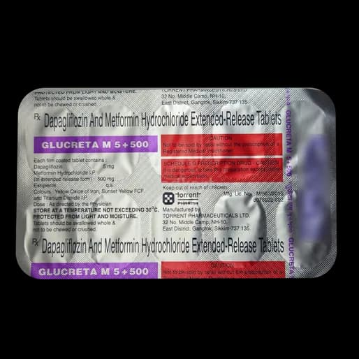 GLUCRETA M 5+ 500 TAB