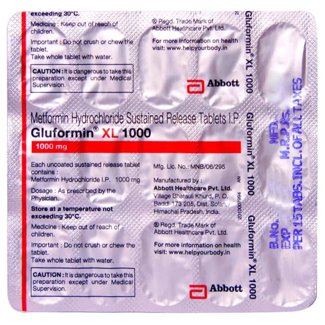 Gluformin XL 1000 15S
