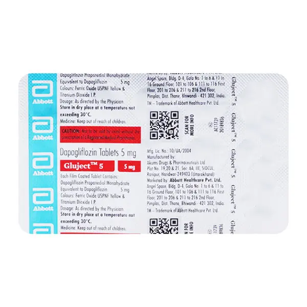 GLUJECT 5MG TAB