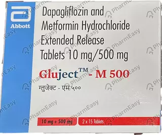 GLUJECT M 500 TAB 15`S