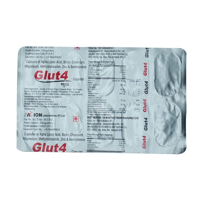 Glut 4 Caps