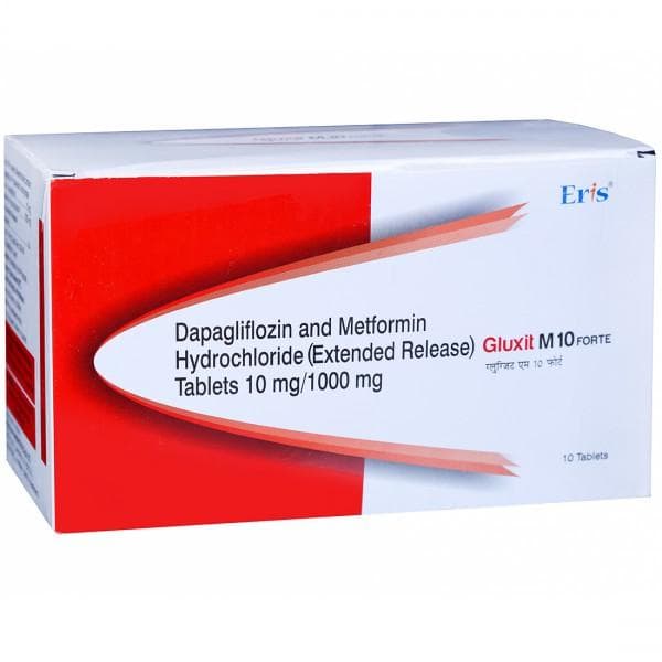 GLUXIT M 10 TAB