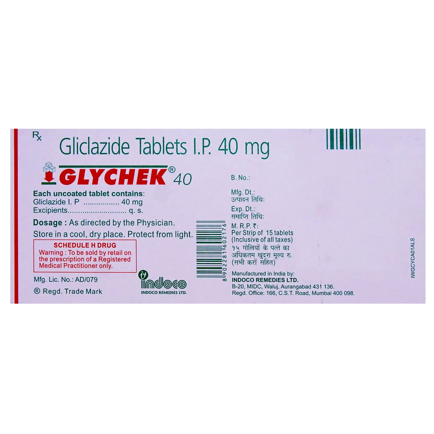 GLYCHEK-40