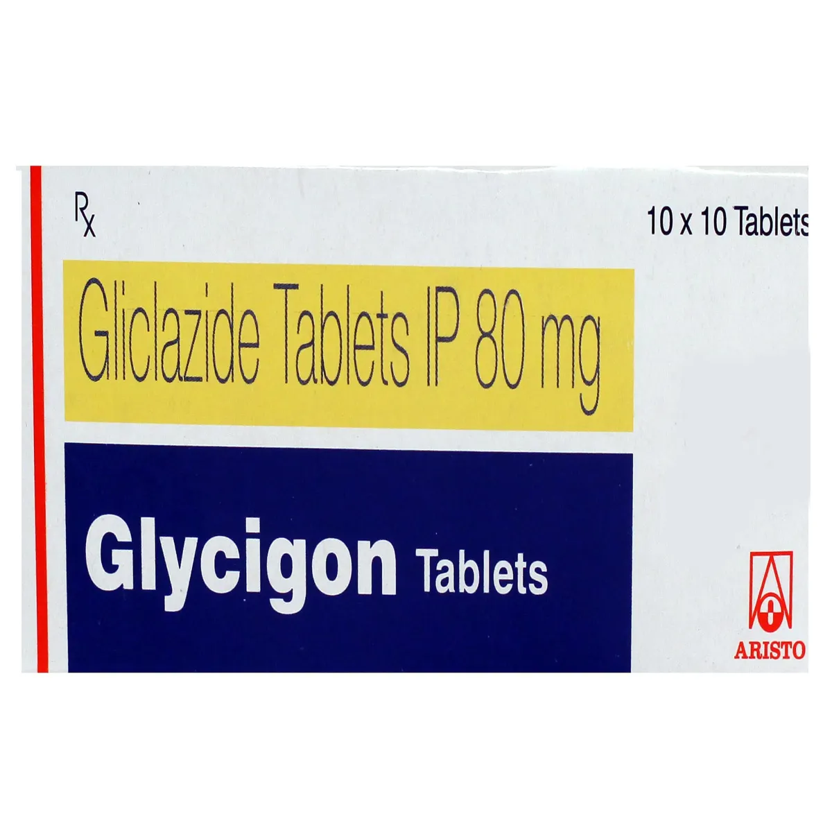 GLYCIGON 80MG TAB 10`S