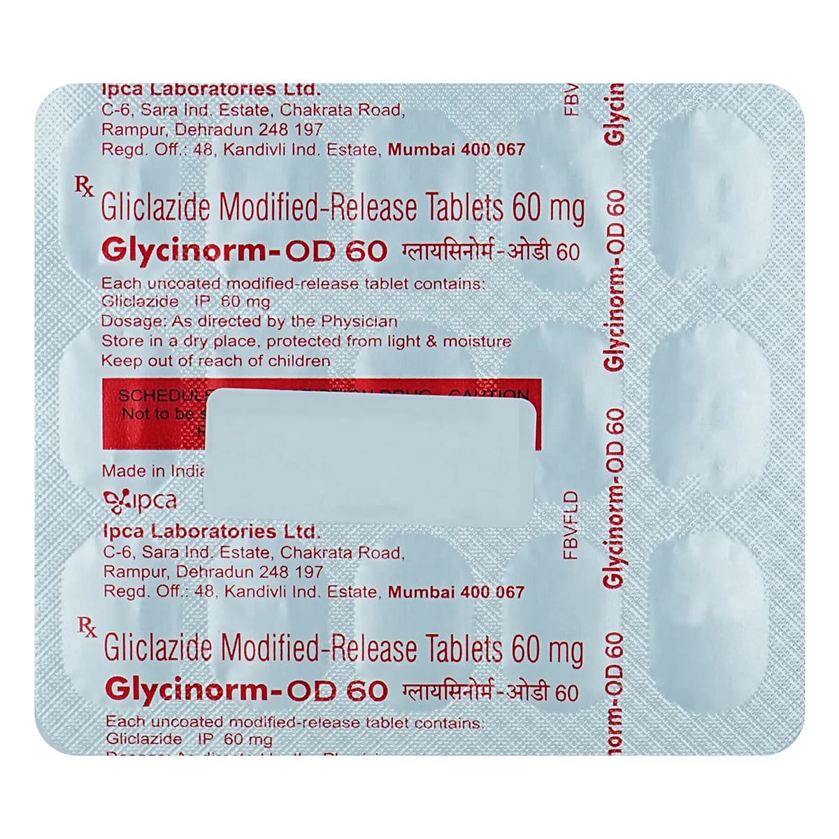 GLYCINORM OD 60 TAB