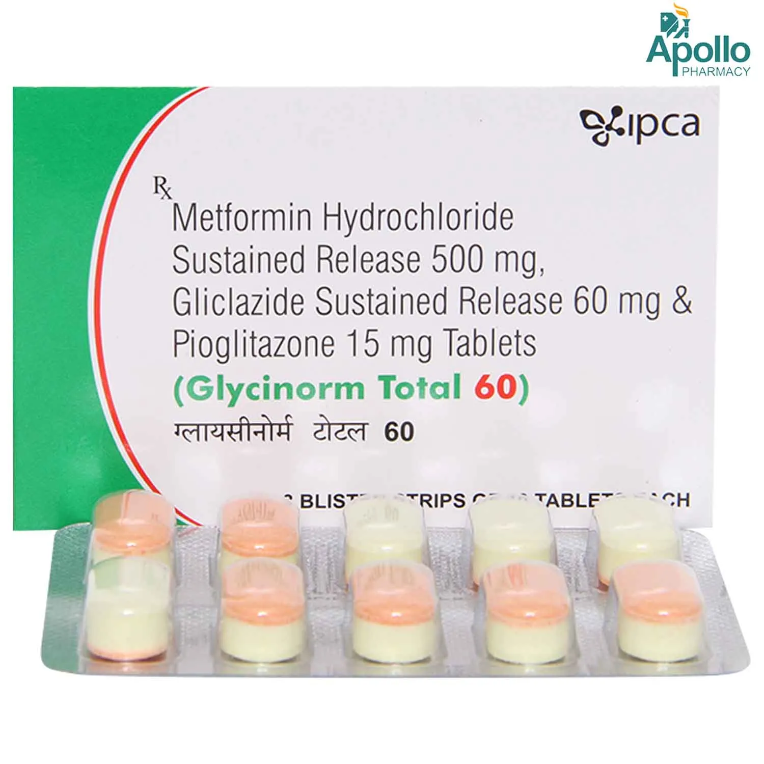 GLYCINORM TOT 60MG TAB