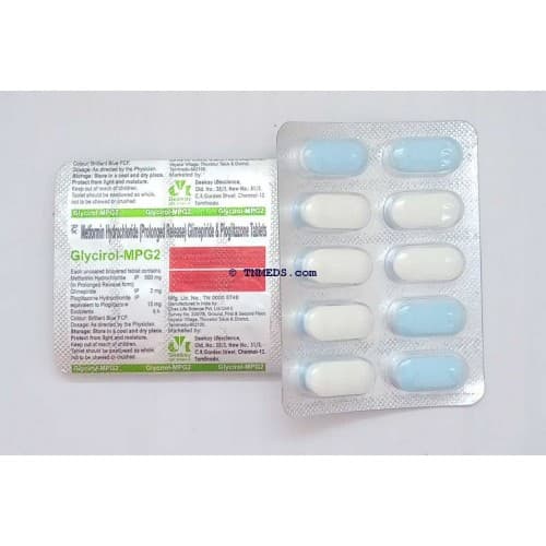 GLYCIROL MPG2 TAB 10`S