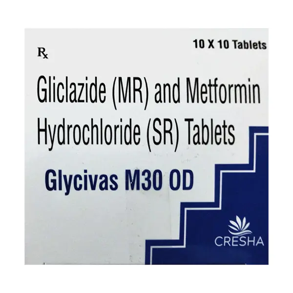 GLYCIVAS M 30 OD TAB