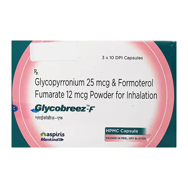 GLYCOBREEZ F DPI CAPS 30`S