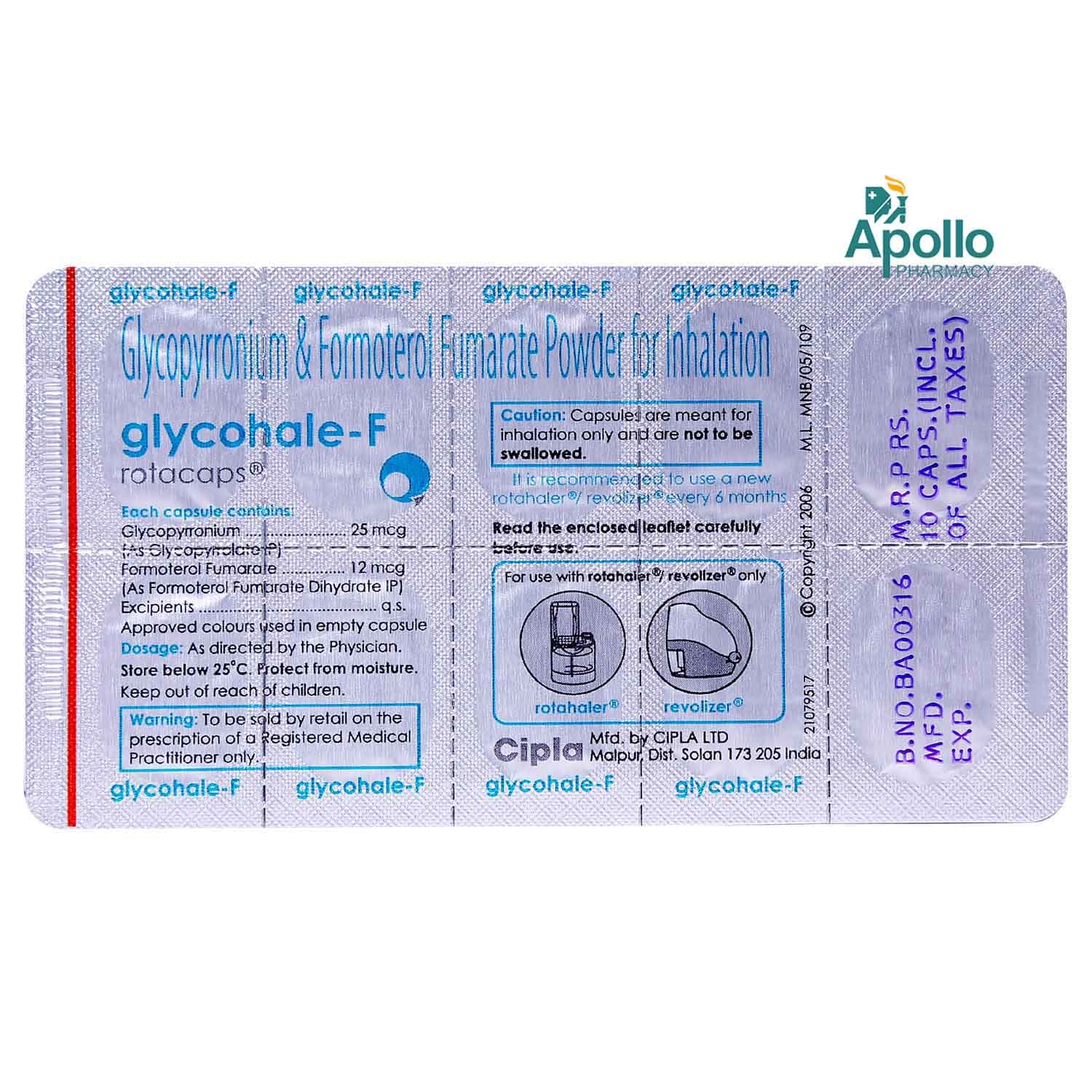 GLYCOHALE F SYNCHROBREATHE