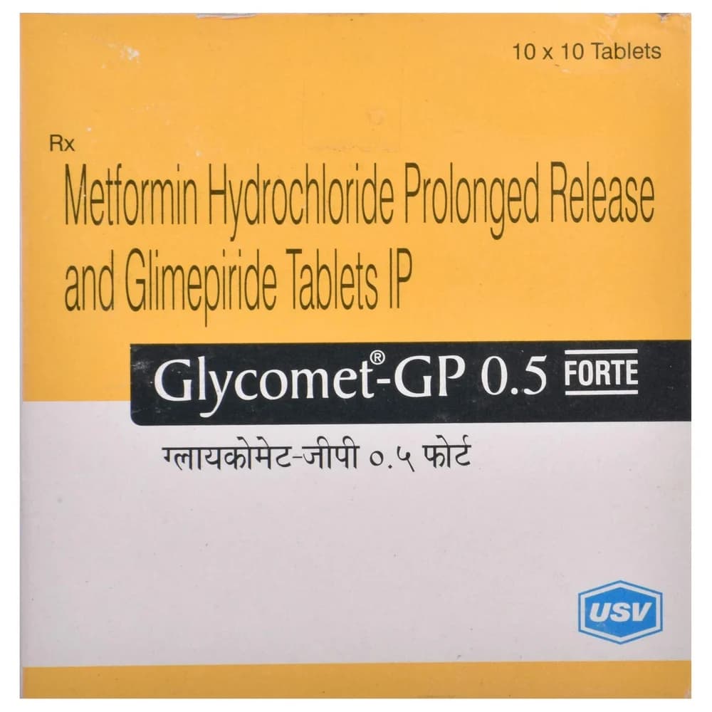 Glycomet GP 0.5 Tablet