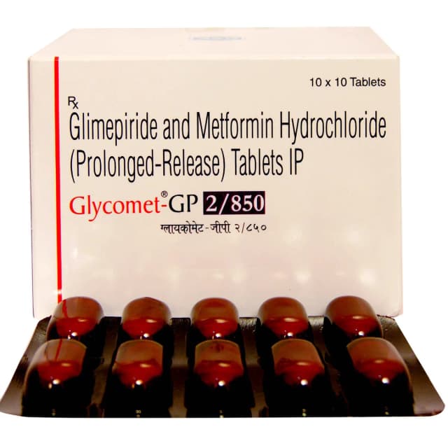 Glycomet Gp 2/850MG Tab