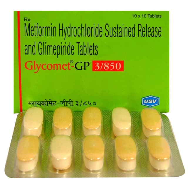 Glycomet Gp 3/850 Tab