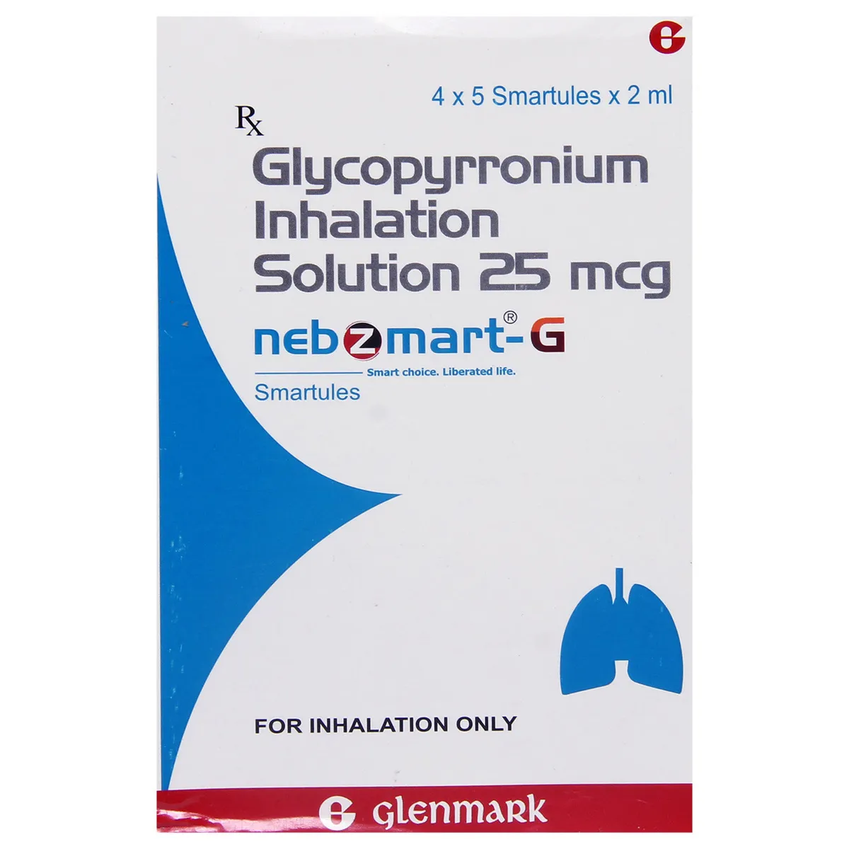 GLYCOQUIC PULMULES 25MCG
