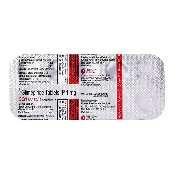 GLYNAMIC 1MG TAB