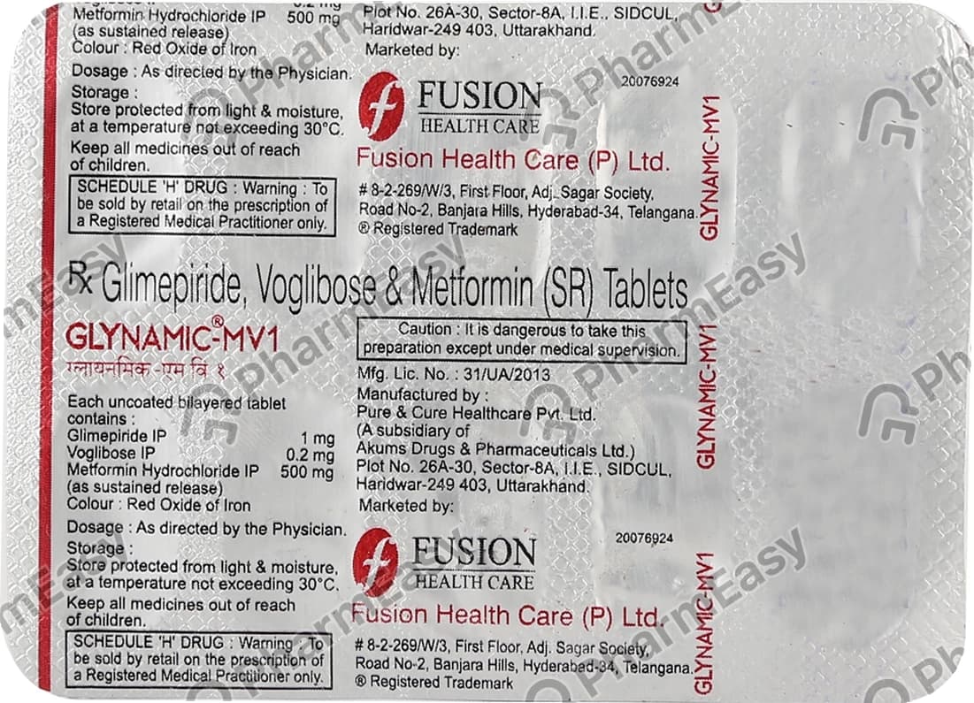 GLYNAMIC MV1 TAB