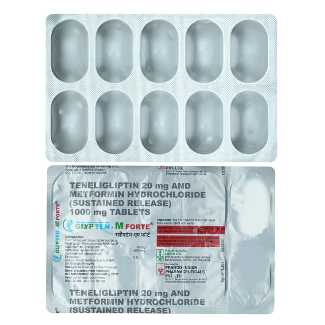 Glypten M Forte Tab