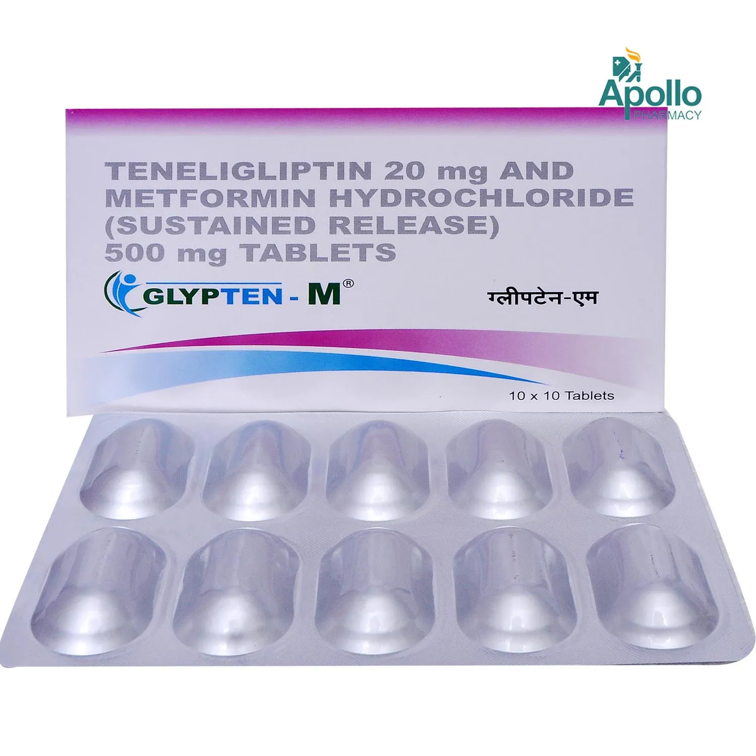 GLYTIME M 1MG TAB