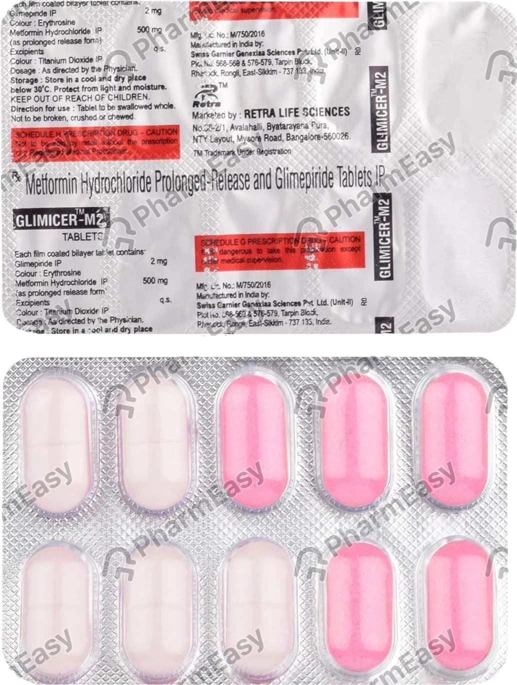 GLYTIME M 2MG TAB