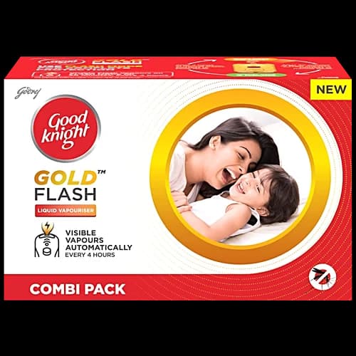 Godrej Good Knight Gold Flash Combi Pack Liquid Vapouriser