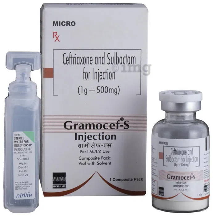 GRAMOCEF 1GM INJ VIAL