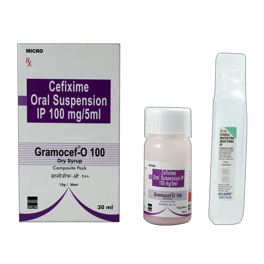 GRAMOCEF O 100 DRY SYRUP