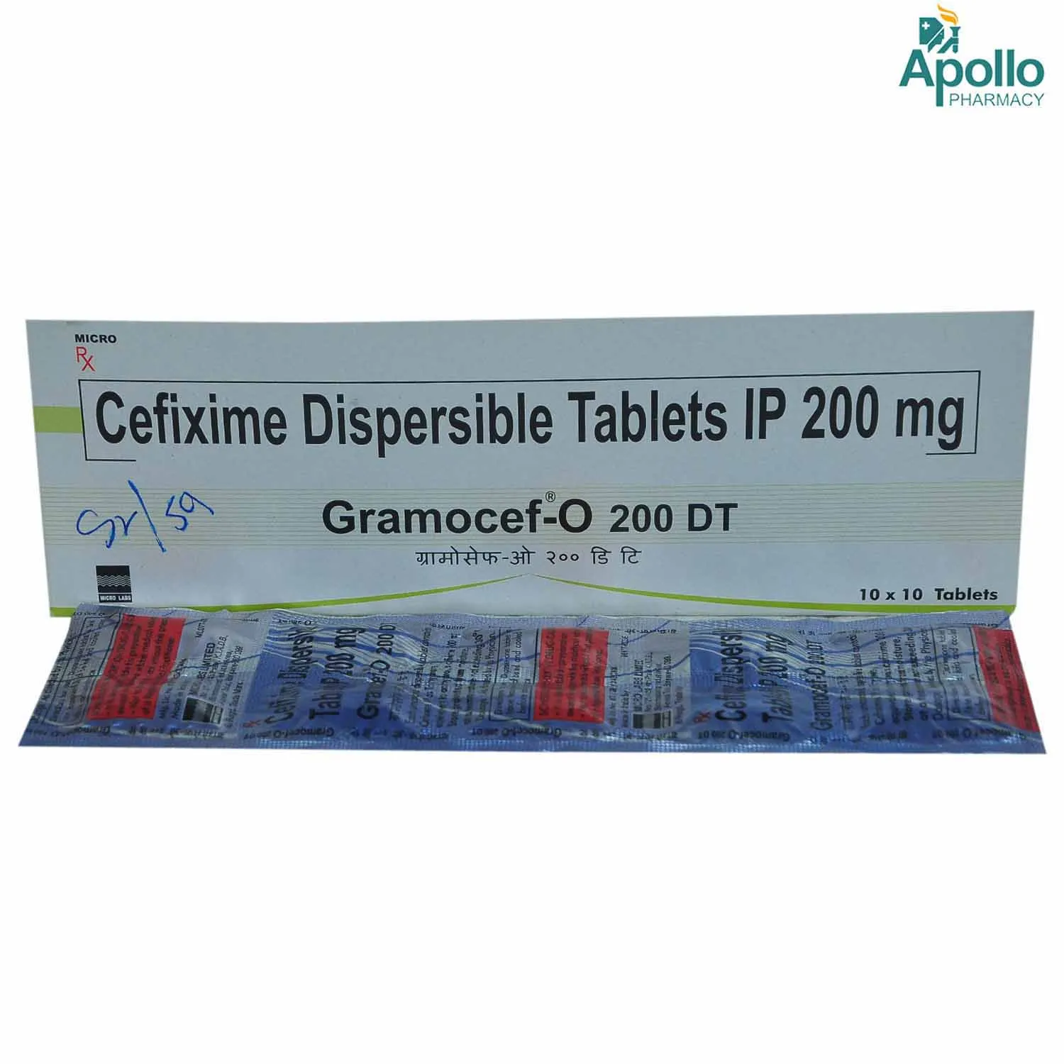 GRAMOCEF -O- 200MG DT 10`S
