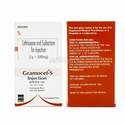 GRAMOCEF-S 1.5 VIAL