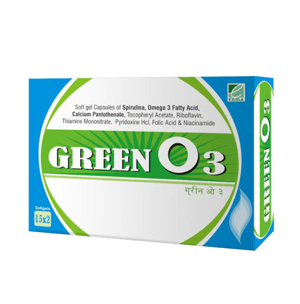 Green O3 Softgel Cap