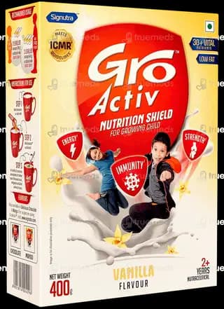 GROACTIVE VANILLA 400GM
