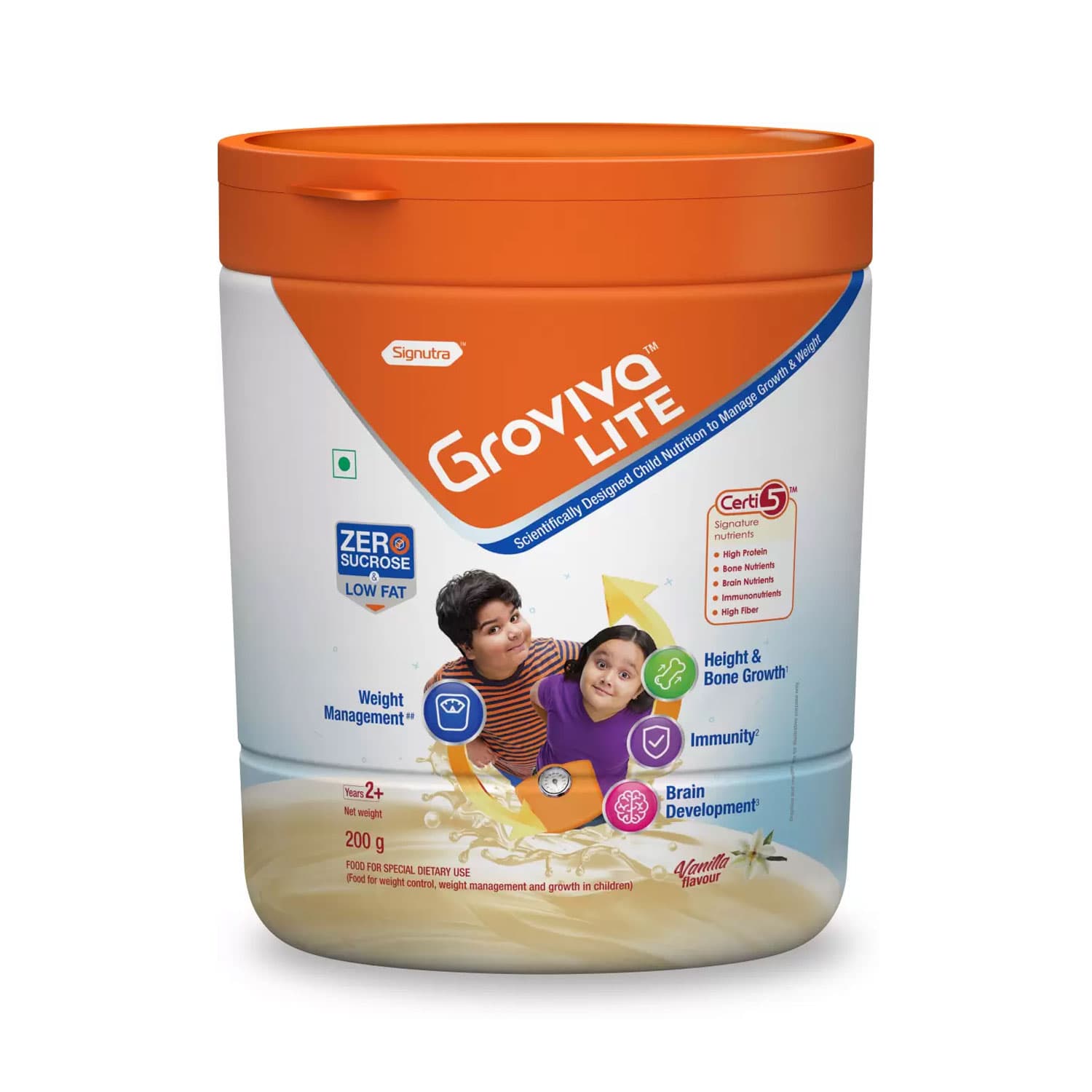 GROVIVA LITE VENILLA 200GM